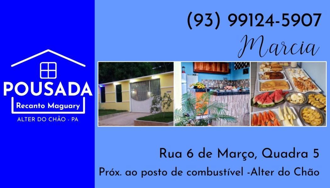 Pousada Recanto Maguary Alter do Chao Exterior photo